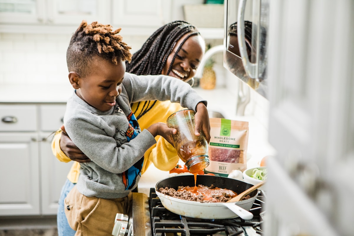 Merienda saludable para niños